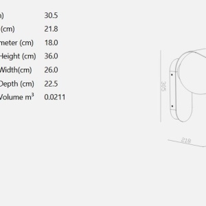 Aplica de exterior stil minimalist nordic IP44 Dalius 219624 universul-luminii.ro