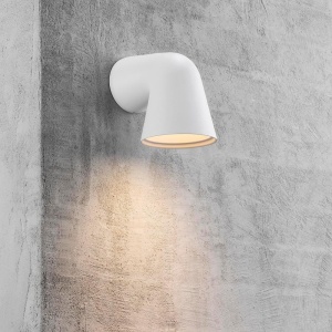 Aplica de exterior stil modern Front Single alba 46801001 NL 72794 universul-luminii.ro