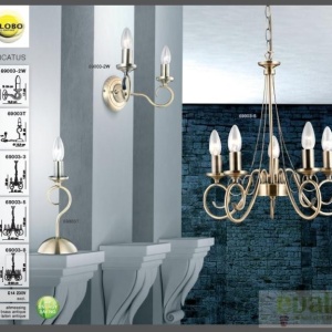 Aplica de perete 2 brate Truncatus 69003-2W GL 173194 universul-luminii.ro