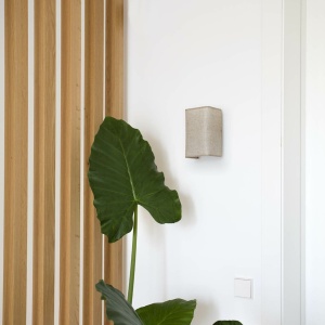 Aplica de perete ambientala design natural OTTON RCT iuta 127134 universul-luminii.ro