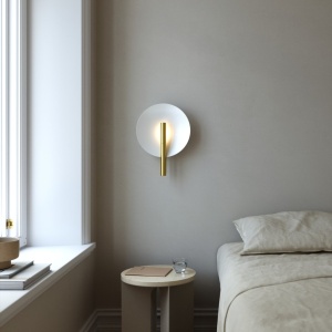 Aplica de perete ambientala design nordic Furiko alama/alb 128764 universul-luminii.ro