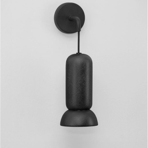 Aplica de perete ceramica neagra PARLO 625774 universul-luminii.ro