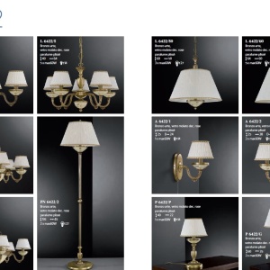 Aplica de perete clasica din alama design italian 6422 204464 universul-luminii.ro