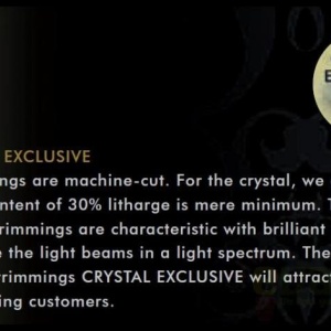 Aplica de perete Cristal Bohemia Exclusive ROSA II. - Img 2