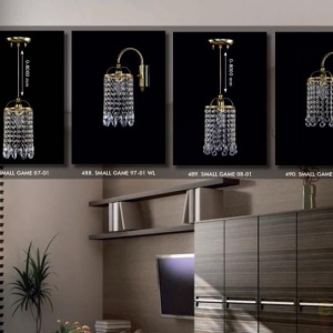 Aplica de perete Cristal Bohemia Exclusive SMALL GAME 98-01 WL CE - Img 9