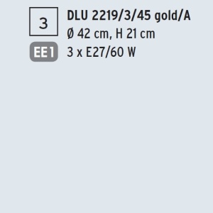 Aplica de perete cristal Schöler design de lux Sheraton, 24K gold plated 96354 universul-luminii.ro