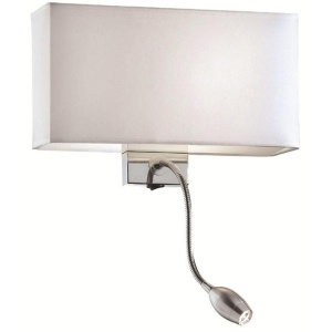 Aplica de perete cu cu reader LED HOTEL AP2 BIANCO 035949