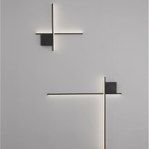 Aplica de perete cu lumina ambientala LED Cross 50cm 228974 universul-luminii.ro