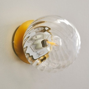 Aplica de perete design Art Deco Chisell 25 Brass 220784 universul-luminii.ro