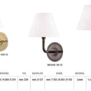 Aplica de perete design clasic SIGNATURE NO.1 alama antichizata - Img 3