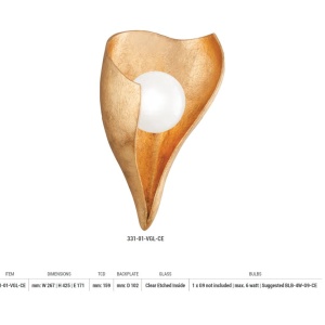 Aplica de perete design deosebit MOONSTONE - Img 5