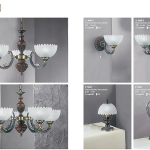 Aplica de perete design italian din alama cu lemn 3610 106174 universul-luminii.ro