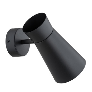Aplica de perete design minimalist, Otel, Negru, LORD 245994 universul-luminii.ro