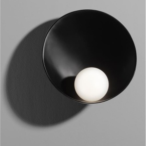 Aplica de perete design modern Minim negru 229044 universul-luminii.ro