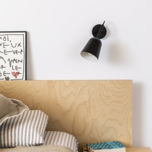 Aplica de perete design modern Studio negru 239034 universul-luminii.ro