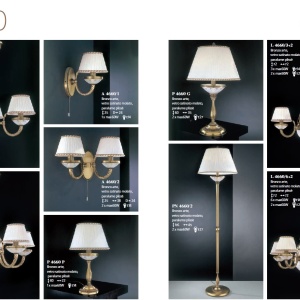 Aplica de perete din alama 1 brat design italian 4660 201444 universul-luminii.ro