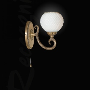 Aplica de perete din alama design italian 8450 107584 universul-luminii.ro