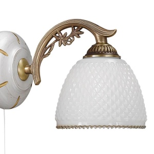 Aplica de perete din alama design italian 8606 107684 universul-luminii.ro