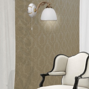 Aplica de perete din alama design italian 8606 204714 universul-luminii.ro