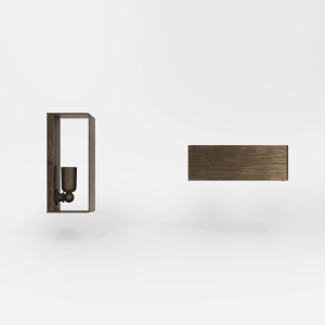 Aplica de perete din alama design modern minimalist Armonia - Img 4