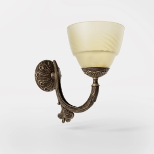 Aplica de perete din alama stil Neoclassical Elisa
