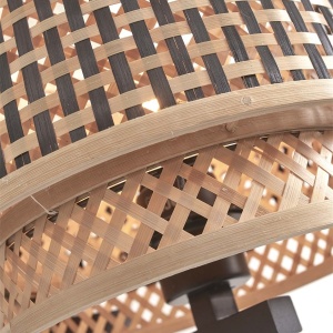 Aplica de perete eco din bambus Bhutan/Shade 2520 bl/nat, bl 55454 universul-luminii.ro