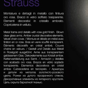 Aplica de perete eleganta stil clasic STRAUSS AP2 140599 51074 universul-luminii.ro