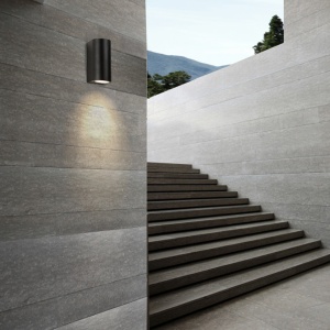 Aplica de perete exterior ambientala IP54 RIMINI 2 gri inchis 46354 universul-luminii.ro