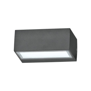 Aplica de perete exterior cu protectie IP44 TWIN AP1 BIG ANTRACITE 115368