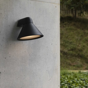 Aplica de perete exterior design modern IP65 PALS gri 92224 universul-luminii.ro