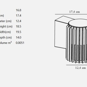Aplica de perete exterior design nordic IP54 Aludra seaside anthracit 183034 universul-luminii.ro