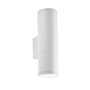Aplica de perete exterior, IP44, GUN AP2 SMALL BIANCO 100388