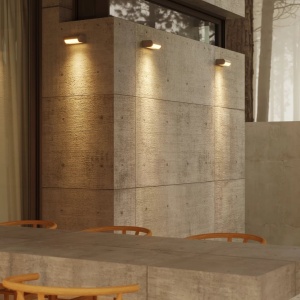 Aplica de perete exterior IP65 LED Solden antracit - Img 3