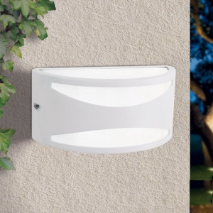 Aplica de perete exterior, protectie IP54, Shell alb 95104 universul-luminii.ro