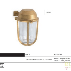 Aplica de perete exterior stil clasic IP44 BORDA 70997 174584 universul-luminii.ro