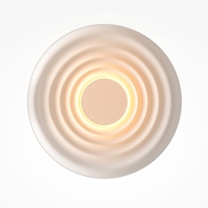 Aplica de perete LED, Aluminiu, Nami alb mat