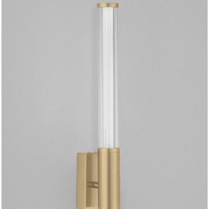 Aplica de perete LED baie IP44 NOLD aurie - Img 3