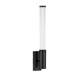 Aplica de perete LED baie IP44 NOLD negru