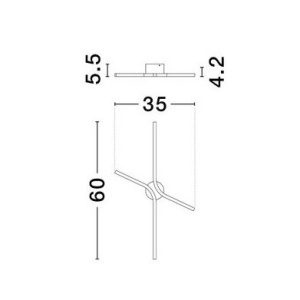 Aplica de perete LED CCT design modern AKRO negru 169134 universul-luminii.ro
