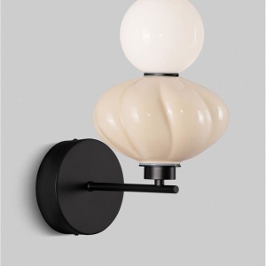 Aplica de perete LED decorativa ceramica Alb, Bej, ONETA 168504 universul-luminii.ro