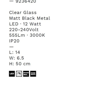 Aplica de perete LED decorativa VETRIO - Img 7