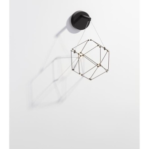 Aplica de perete LED design ambiental deosebit Nebula negru - Img 5