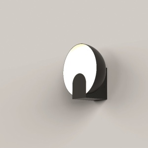 Aplica de perete LED design ambiental OCULO negru 131704 universul-luminii.ro