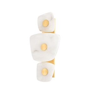 Aplica de perete LED design LUX, Alabastru, Holmdel