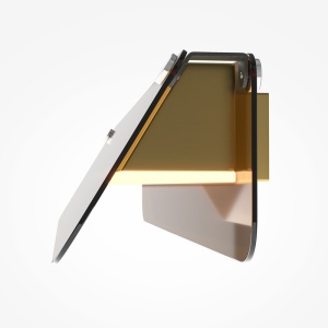Aplica de perete LED design minimalist Flat, chihlimbar - Img 3