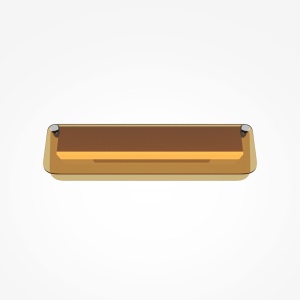 Aplica de perete LED design minimalist Flat, chihlimbar 91024 universul-luminii.ro