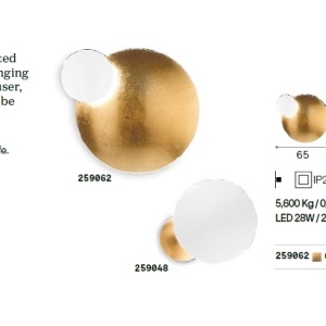 Aplica de perete LED design modern ECLISSI SMALL - Img 3