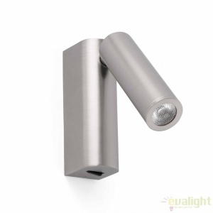 Aplica de perete LED design modern minimalist ROB nickel 68499