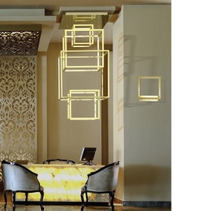 Aplica de perete LED design modern Opera aurie - Img 2