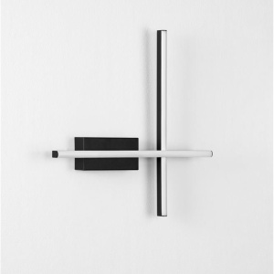 Aplica de perete LED design modern QUAM negru 245974 universul-luminii.ro